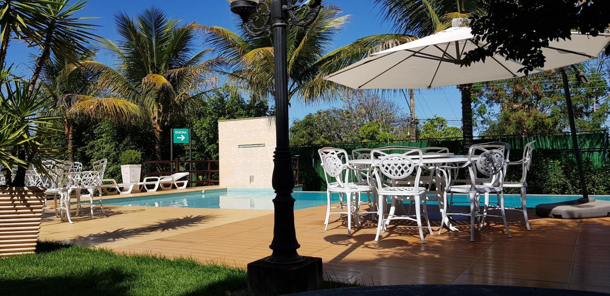 Hotel Das Palmeiras Paracatu Bagian luar foto